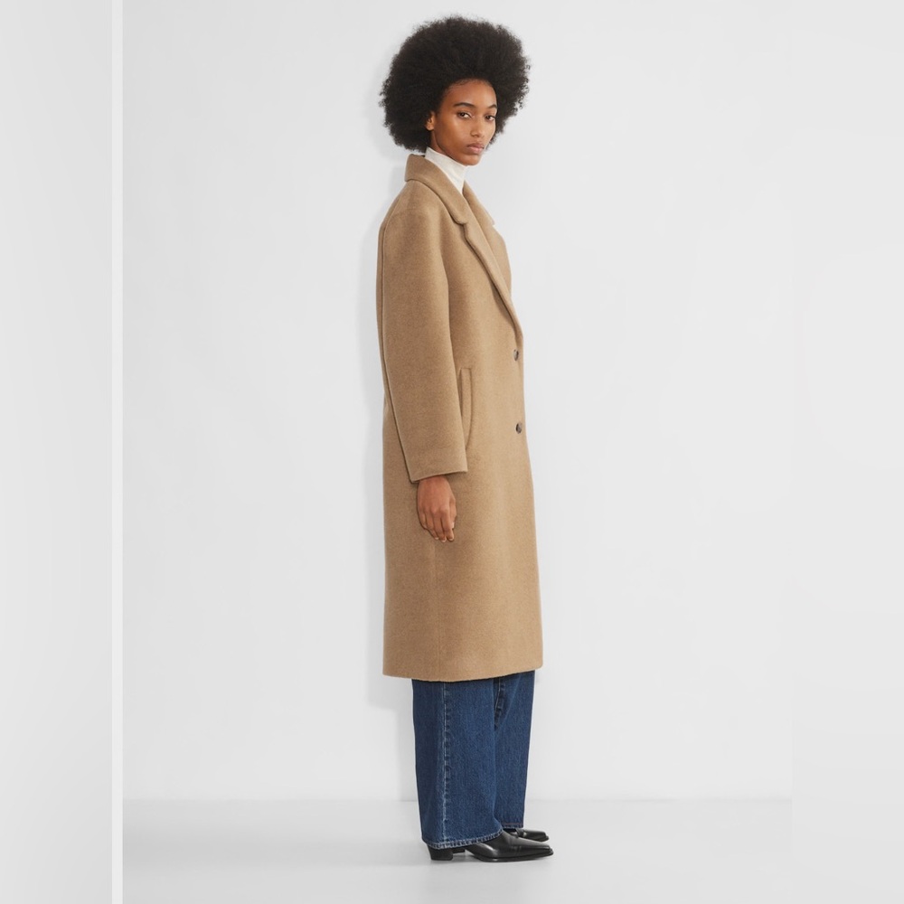 NWT Aritzia The Only Coat - (Re)Camel Wool - Picture 11 of 13